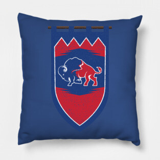 House of Buffalo Banner Pillow