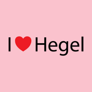 I heart Hegel (I love Hegel) philosophy T-Shirt