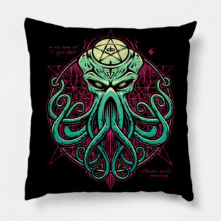 Cthulhu Awakens Pillow