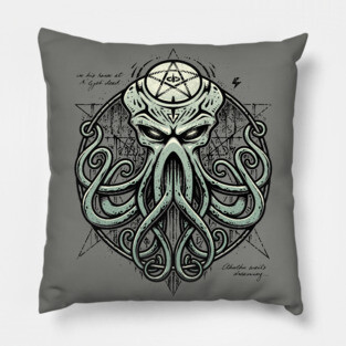 Cthulhu Awakens V2 Pillow
