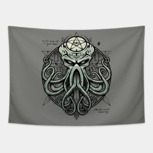 Cthulhu Awakens V2 Tapestry