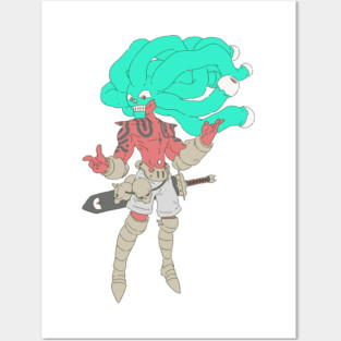 The smiling demon Posters and Art