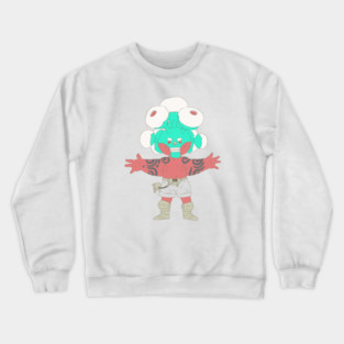 Smiling kido demon Crewneck Sweatshirt