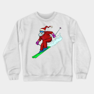 Skiing Crewneck Sweatshirt