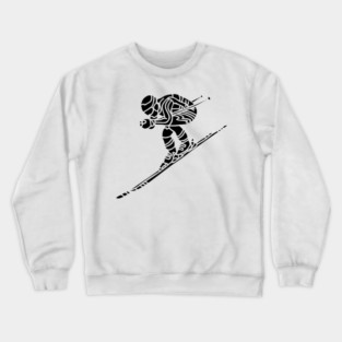 Skiing Crewneck Sweatshirt