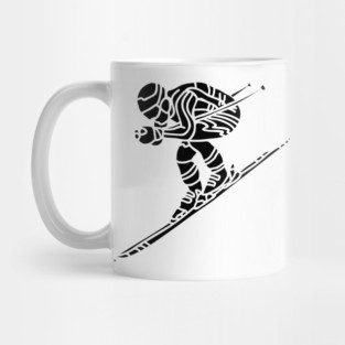 Skiing Mug
