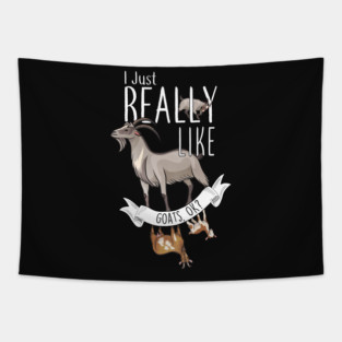 I Just Really Like Goats, OK? Tapestry