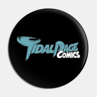 Tidal Page Comics logo Pin