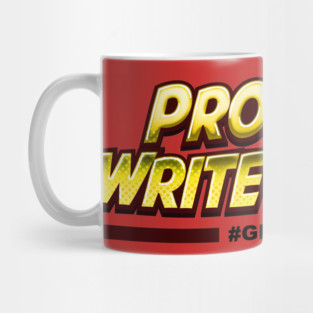 Proud To Write Comics Red Mug