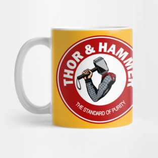 Thor and Hammer Mug