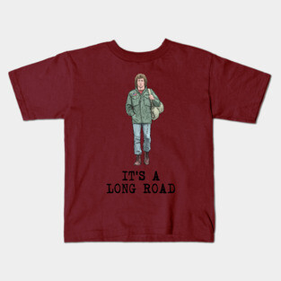 It's A Long Road Kids T-Shirt