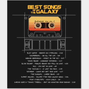 Awesome mix vol.1 Posters and Art