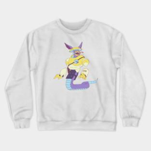 Cyber snake Crewneck Sweatshirt
