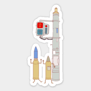Bullets on the street Sticker