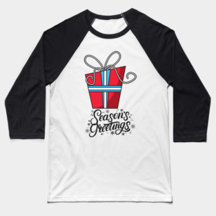 Happy Holidays Baseball T-Shirt