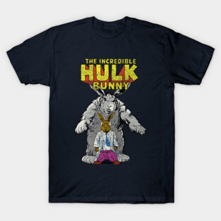 Hulk bunny - retro T-Shirt