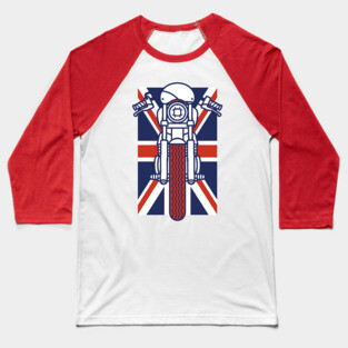 British Biker Baseball T-Shirt
