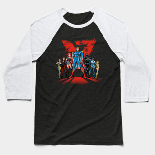 Supes League V2 Baseball T-Shirt