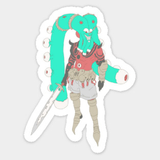 The Smiling demon final form Sticker