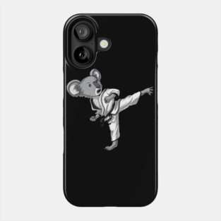 Koala Bear Karate Phone Case
