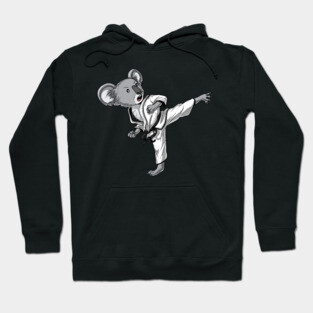 Koala Bear Karate Hoodie