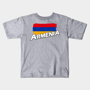 Armenia flag Kids T-Shirt