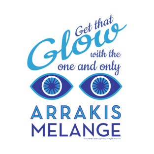 Arrakis Spice Melange Vintage Ad Dune Sticker T-Shirt