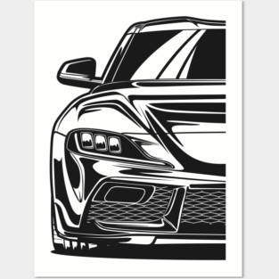 Toyota Supra Mk5 Posters and Art