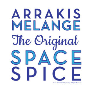 Arrakis Melange Space Spice Vintage Ad Dune T-Shirt