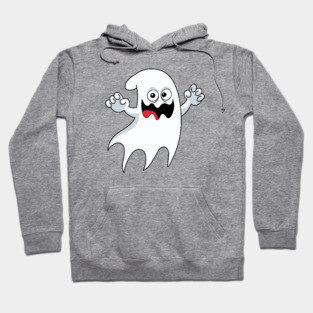 Halloween cute ghost, cartoon ghost, Halloween character Hoodie