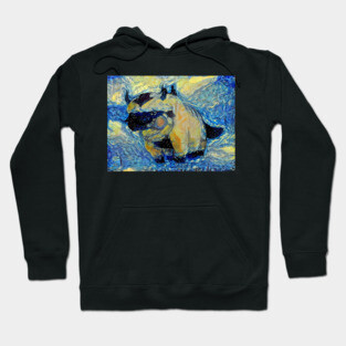 Appa in Flight Avatar the Last Airbender Starry Night Hoodie