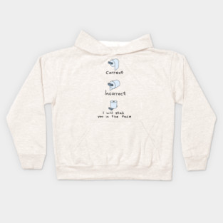 Toilet Paper Kids Hoodie