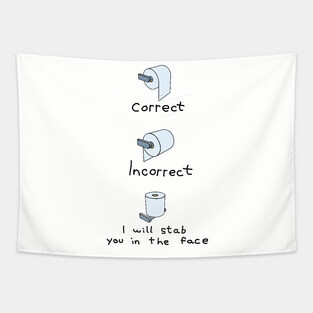 Toilet Paper Tapestry