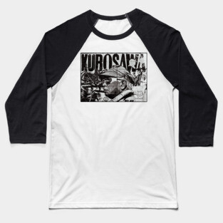 Akira Kurosawa Street Mural Baseball T-Shirt
