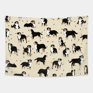 Bernese Mountain Dog Tapestry