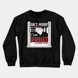 3D Printer Printing Artist Gift Crewneck Sweatshirt