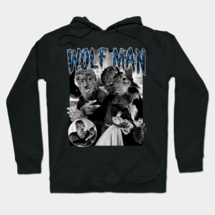 Vintage Wolf Man Hoodie