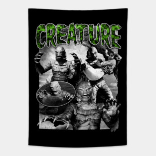 Vintage Creature from the Black Lagoon Tapestry