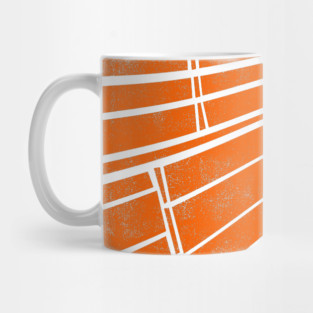 Sunlight Van Gogh geometric art wear out vintage look Mug