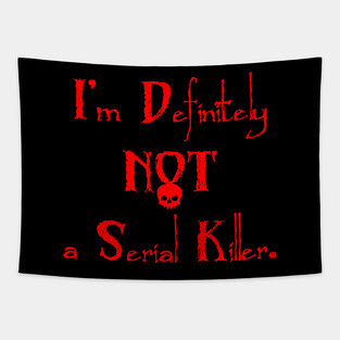 Not a Serial Killer Tapestry