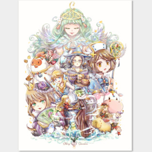 Fantasy Harvest Moon / Story of Seasons Friends of Mineral Town Posters and Art
