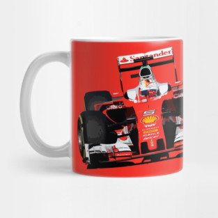 Ferrari SF16-H F1 Car Mug