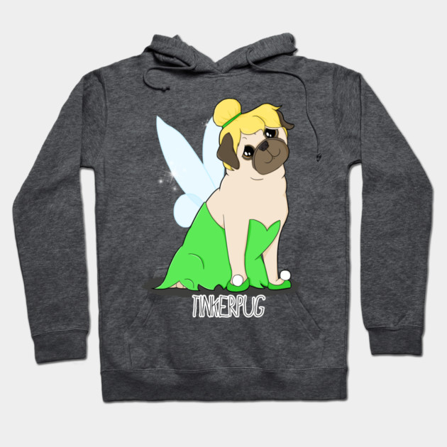 Tinker Pug Hoodie by Jennisney