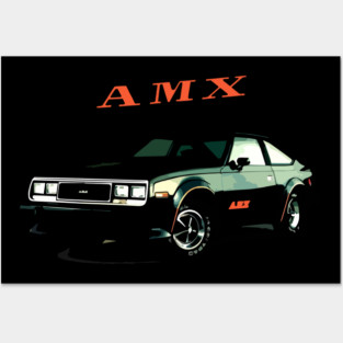 AMC Spirit AMX Posters and Art
