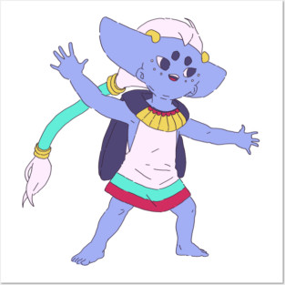 Jolly little djinn Posters and Art