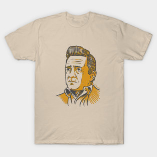 Johnny Cash The Man in Black T-Shirt