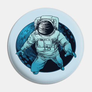 Astronaut Pin