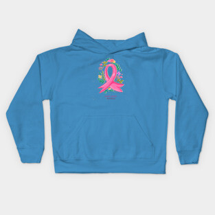 Breast Cancer Awareness Kids Hoodie