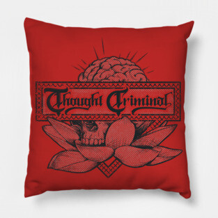 Thought Criminal Pillow