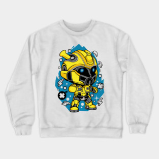 Bumble Bee Pop Art Crewneck Sweatshirt